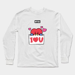 bt21 bts exclusive design 124 Long Sleeve T-Shirt